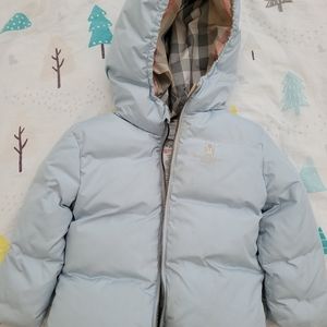 Baby burberry 18 months puffer coat